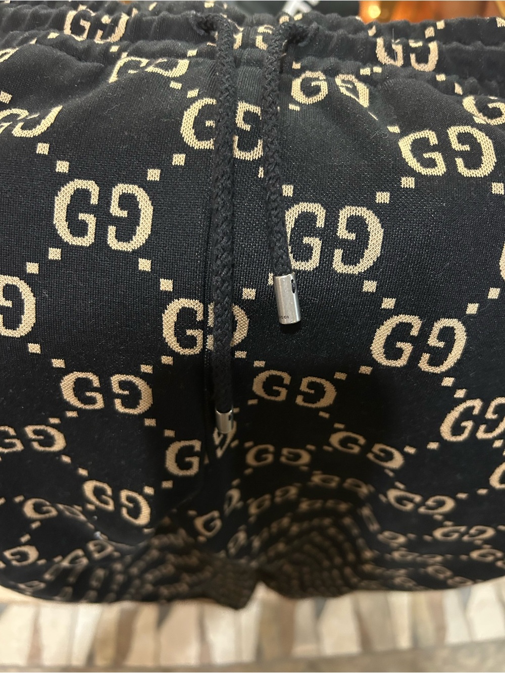 Men's Gucci GG jersey cotton jog pants, size XXL made in Italy - Picture 14 of 14